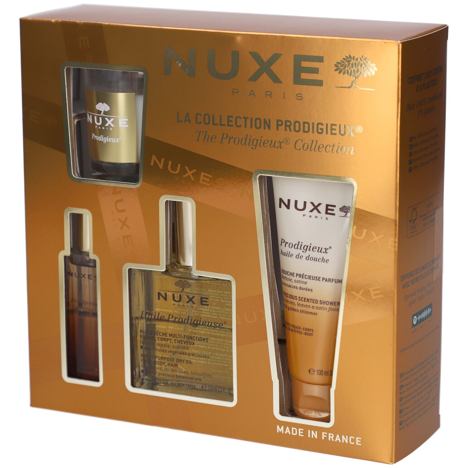 NUXE Coffret Noël La Collection Prodigieux® – Christmas gift set Prodigieux® Collection
