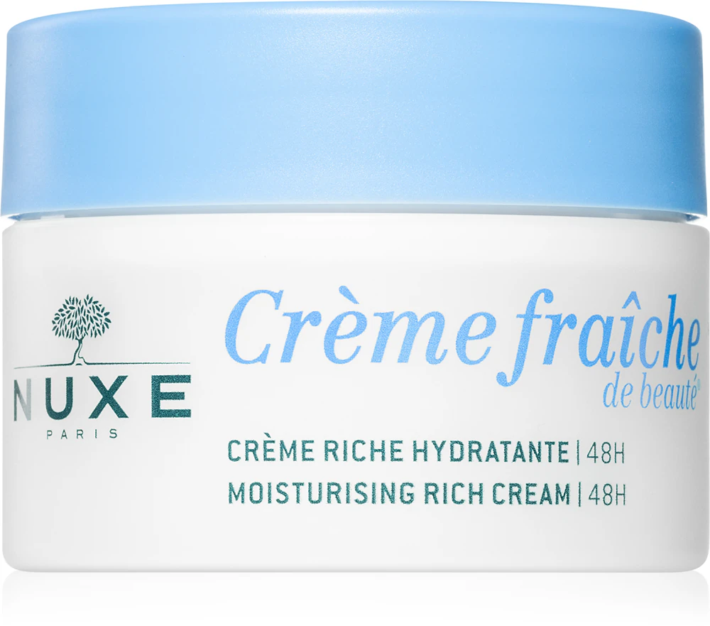 Nuxe Crème Fraîche de Beauté nourishing moisturizing cream for dry to very dry sensitive skin