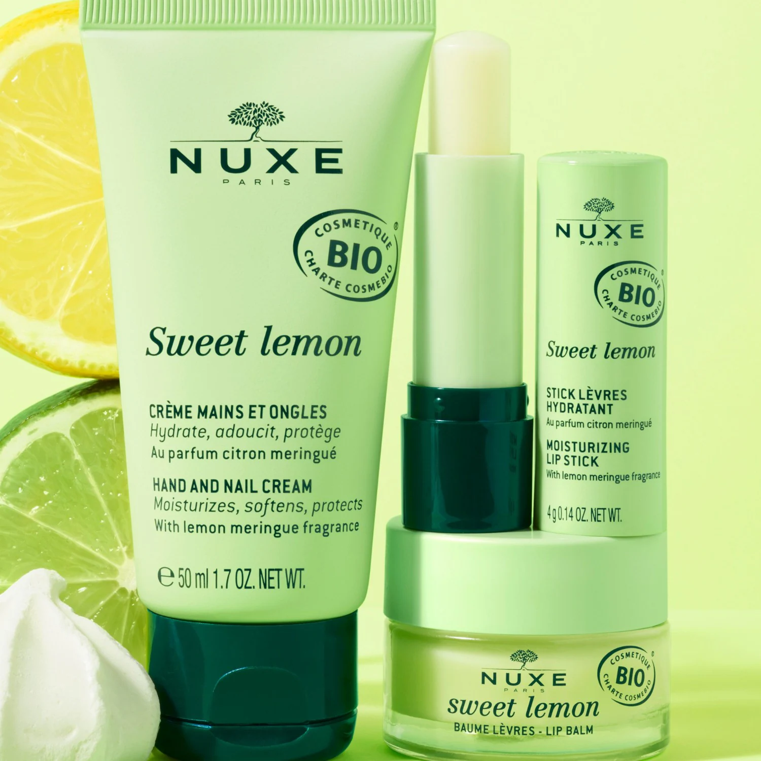 NUXE Hand Cream Hand and nail cream - With lemon meringue fragrance
