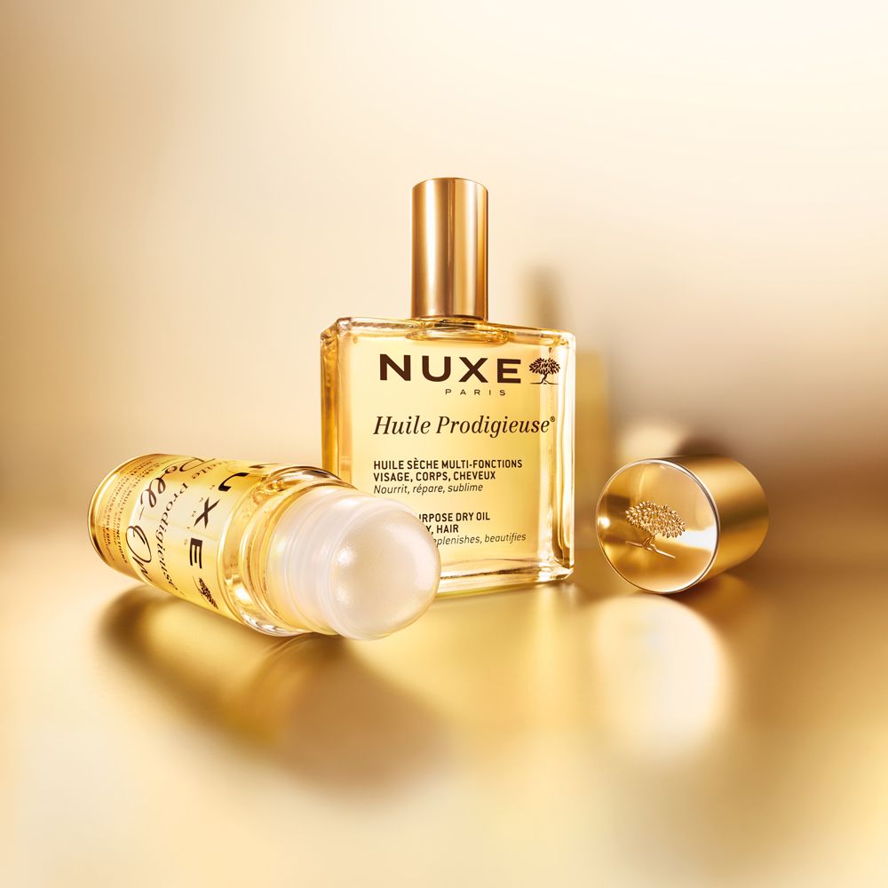 NUXE Huile Prodigieuse Roll-on - Dry oil for face, body and hair 60 ml