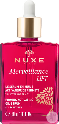 Nuxe Merveillance Lift Oil Serum For Firmer Smoother Skin All Skin Types 30ml