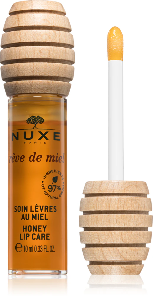 Nuxe Rêve de Miel Honey Lip Care nourishing lip balm in gift packaging