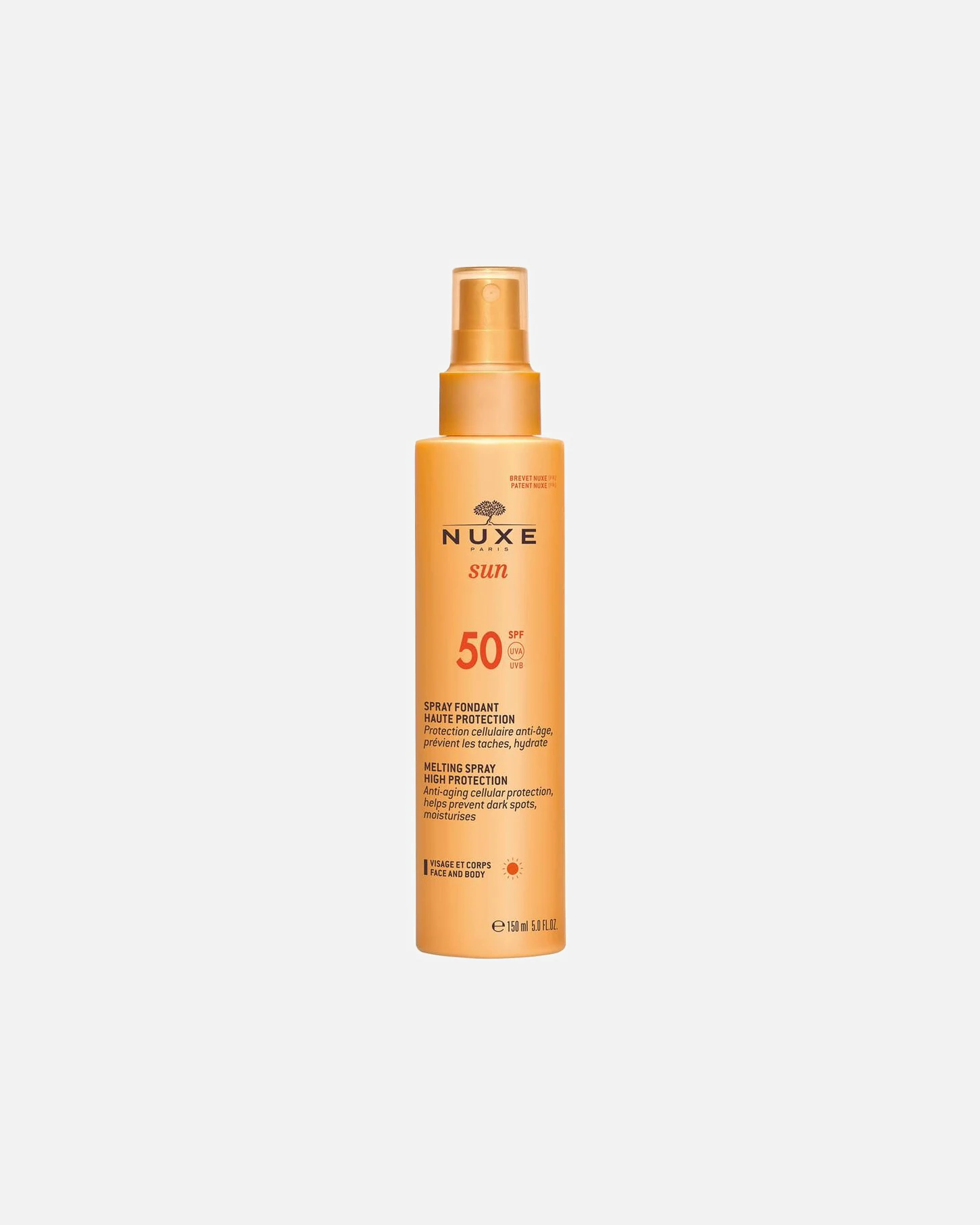 NUXE Sun Cream Sun - Face and Body - High Protection - SPF 50