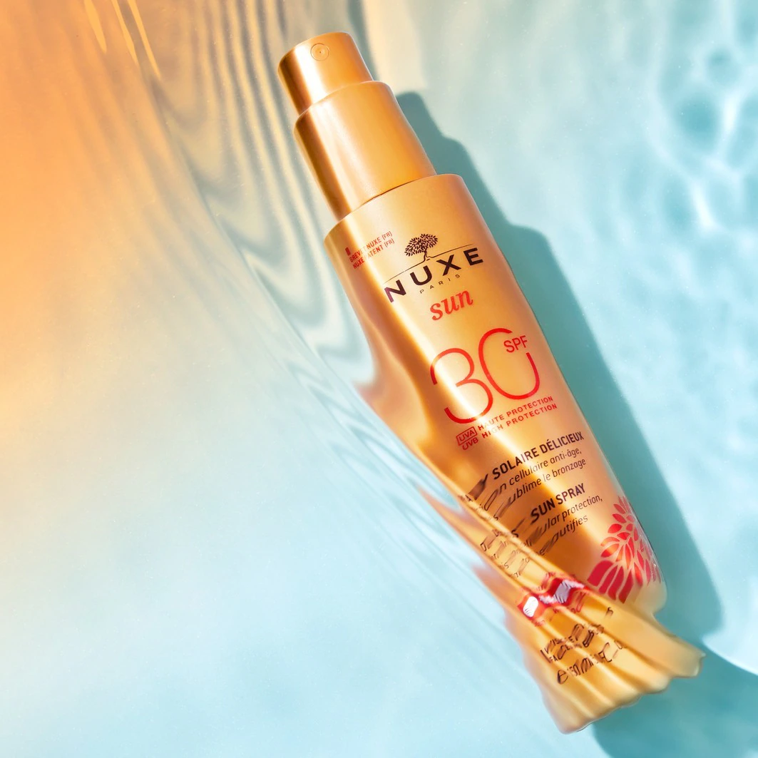 NUXE sun cream Sun High Protection SPF30 face and body