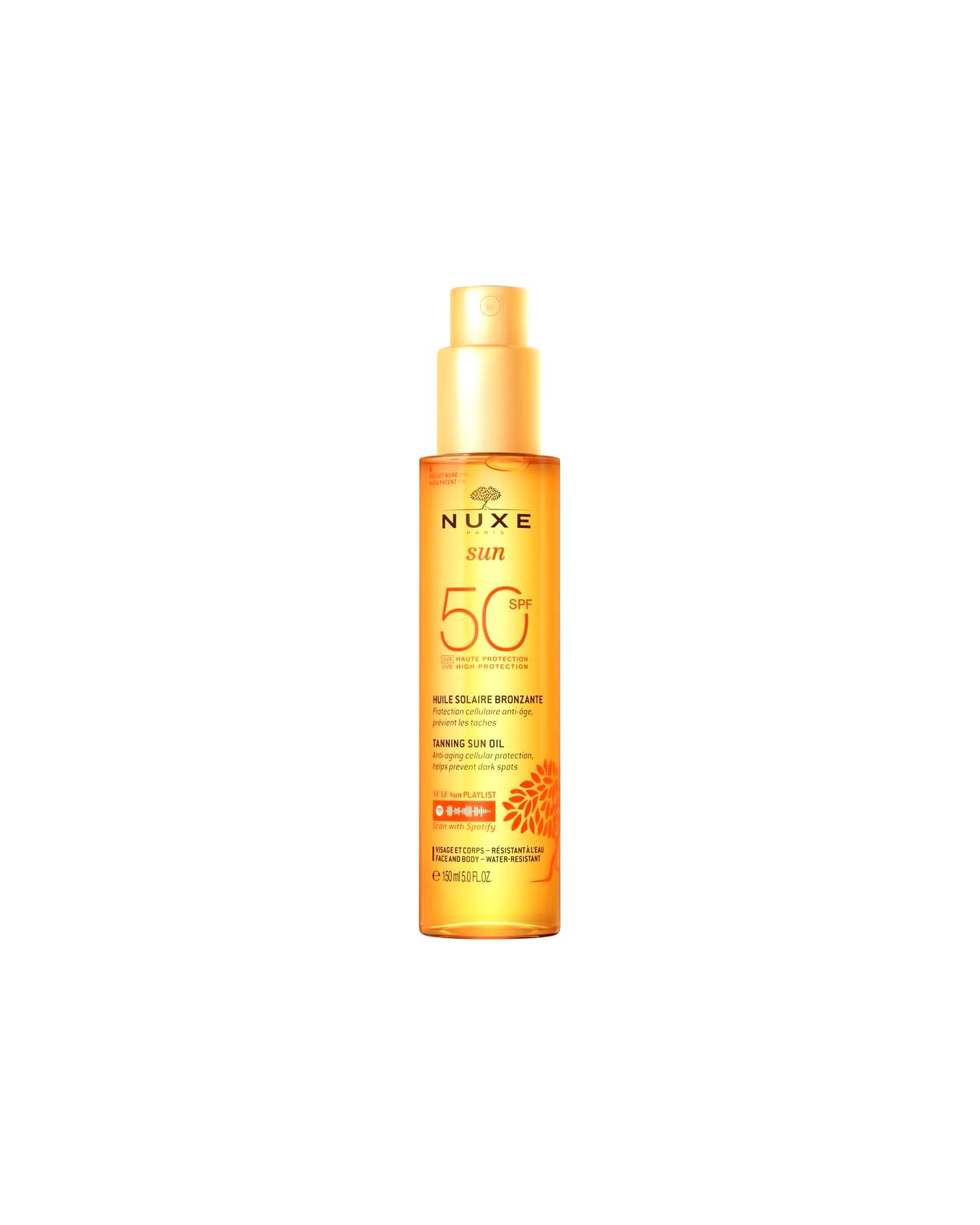 NUXE Sun Cream Sun Sun Oil Face & Body