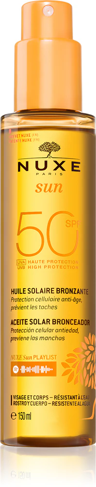 Nuxe Sun Face and Body Tanning Sun Oil Sun oil for face and body