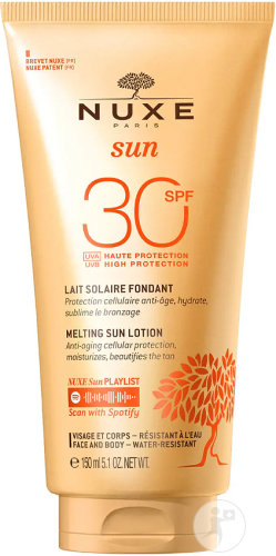 Nuxe Sun Melting Milk SPF30 Face And Body Tube 150ml
