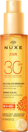Nuxe Sun Sun Oil SPF30 Face And Body 150ml