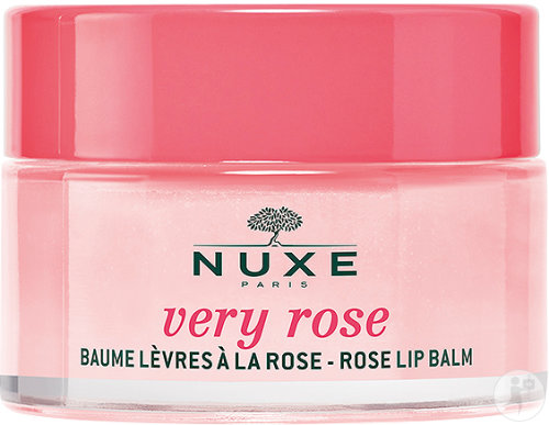 Nuxe Very Rose lip balm rose jar 15g