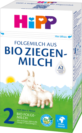 HiPP Follow-up milk 2 from goat's milk from the 7th month, 400 g