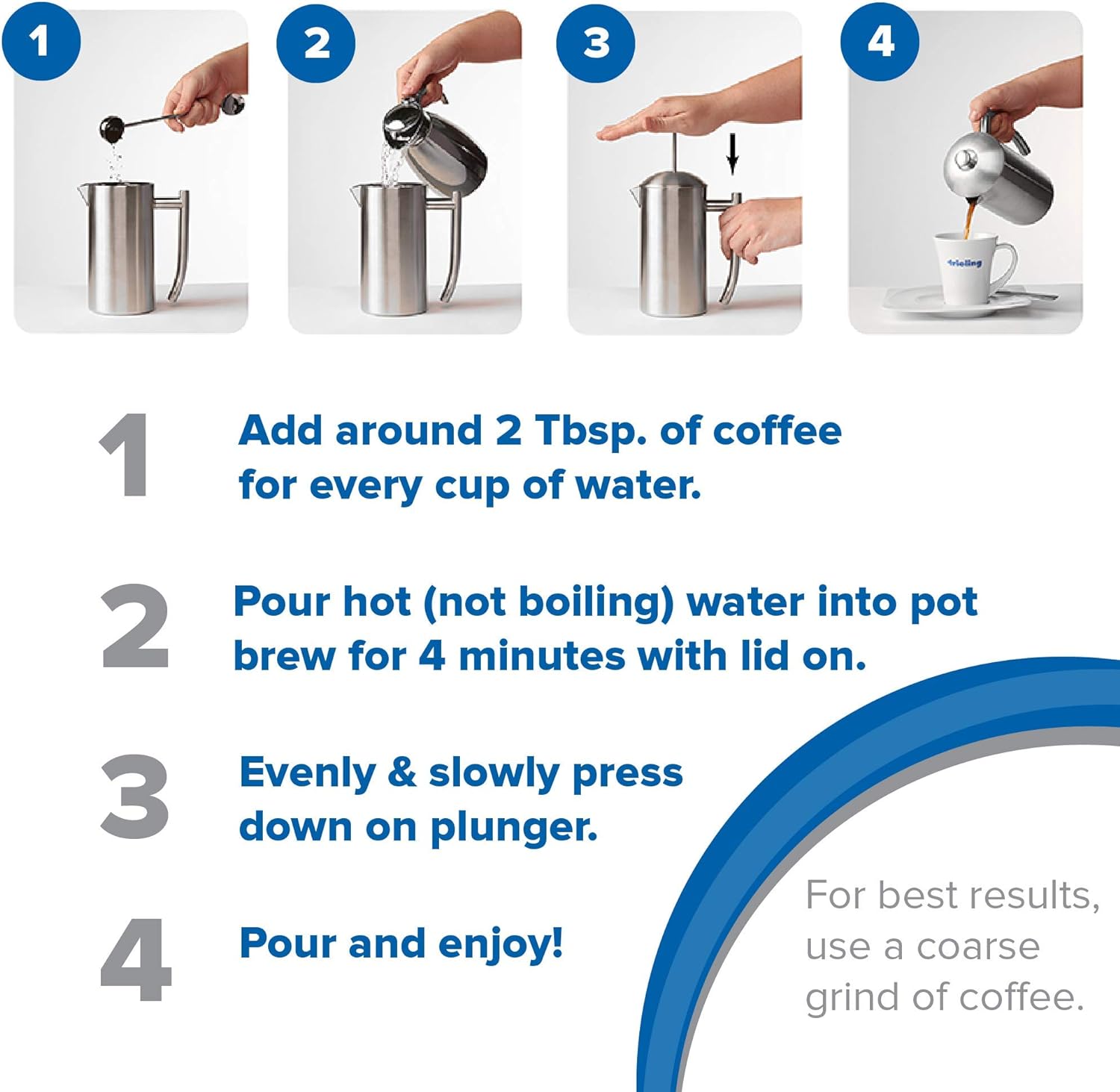Frieling Polished Stainless French Press