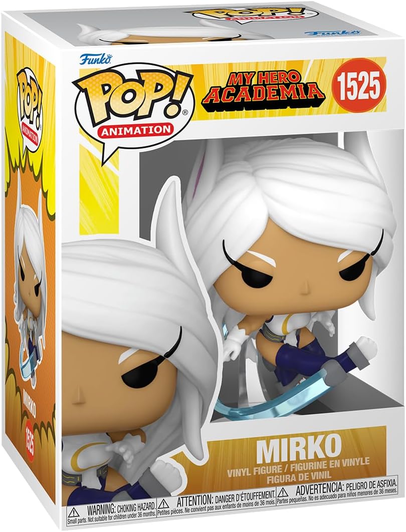 Funko POP! Animation: My Hero Academia (MHA) 2 - Rumi Usagiyama - Mirko - Vinyl Collectible Figure - Gift Idea - Official Merchandise - Toy for Children and Adults - Anime Fans