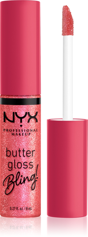 NYX Professional Makeup Butter Gloss Bling Glitter lip gloss Farbton 05 She Got Money 8 ml