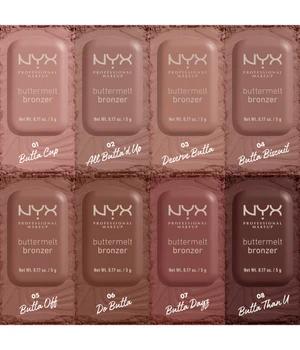NYX Professional Makeup Buttermelt Bronze Bronzer, Nr. 7.5 - Butta Match