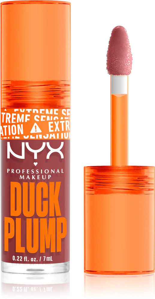 NYX Professional Makeup Duck Plump lip gloss with enlarging effect Farbton 08 Mauve Out Of My Way 7 ml