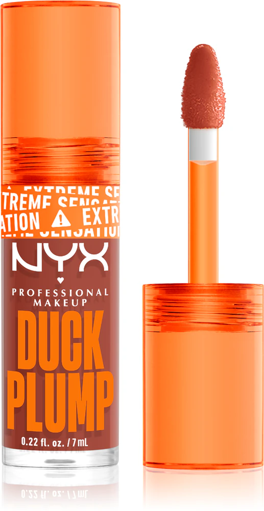 NYX Professional Makeup Duck Plump lip gloss with enlarging effect Farbton 05 Brown Applause 7 ml
