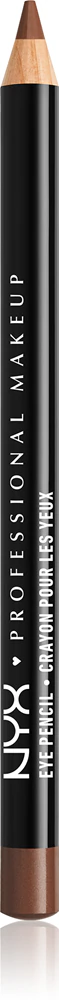 NYX Professional Makeup Eye and Eyebrow Pencil Precise eyeliner Farbton 902 Brown 1,2 g