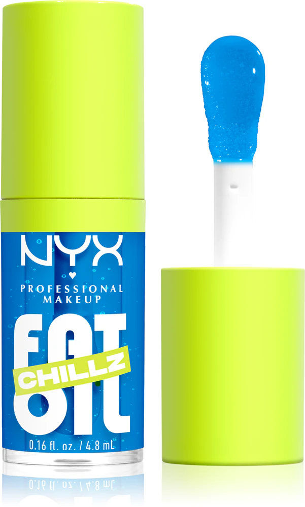 NYX Professional Makeup Fat Oil Chillz lip oil with cooling effect Farbton Polar Peppermint 4,8 ml