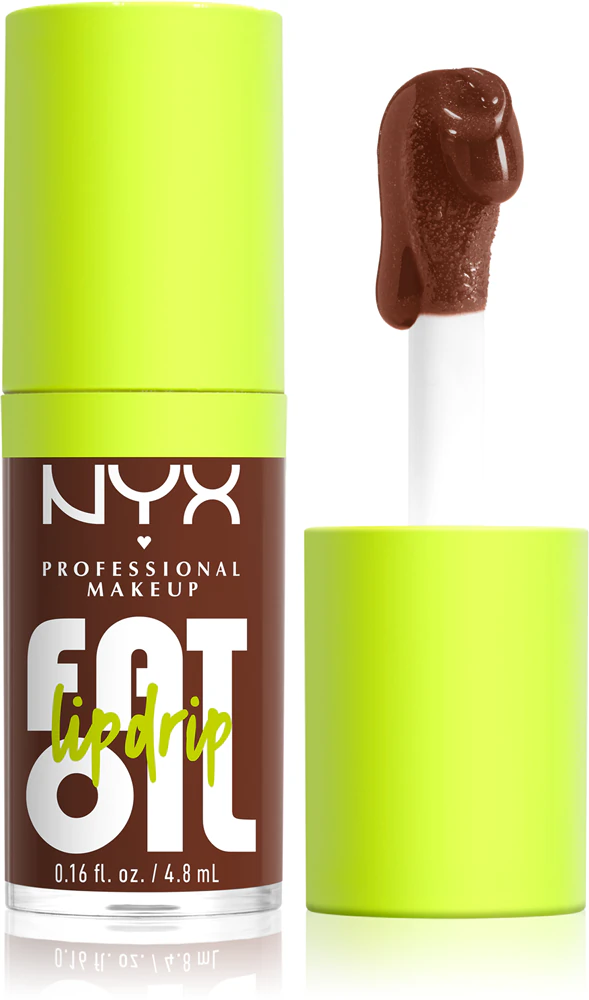 NYX Professional Makeup Fat Oil Lip Drip lip oil Farbton Livin The Cream 4,8 ml