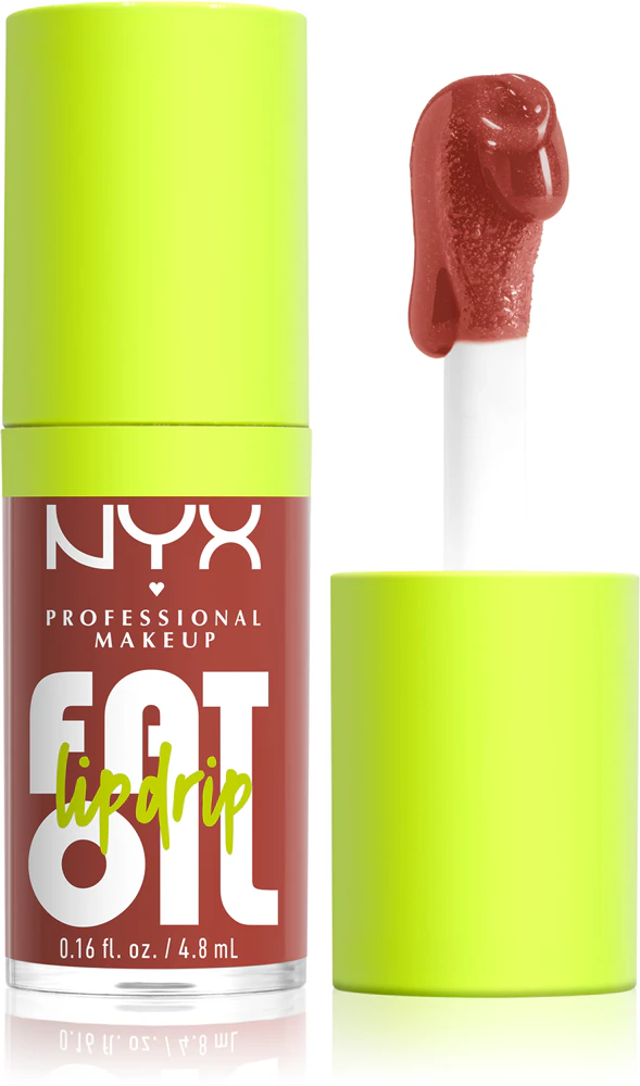 NYX Professional Makeup Fat Oil Lip Drip lip oil Farbton Splash Of Cream 4,8 ml