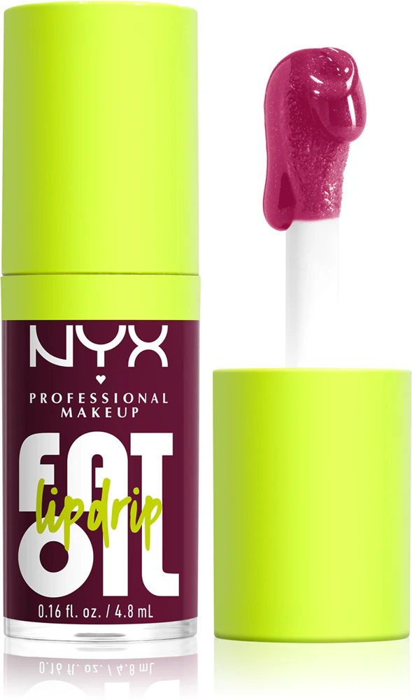 NYX Professional Makeup Fat Oil Lip Drip lip oil Farbton 04 That's Chic 4,8 ml
