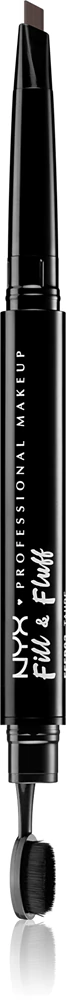 NYX Professional Makeup Fill & Fluff eyebrow pomade in a stick Farbton 06 - Brunette 0,2 g