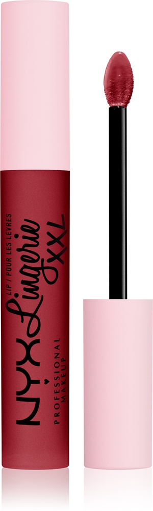 NYX Professional Makeup Lip Lingerie XXL liquid lipstick with a matte finish Farbton 23 - Its hotter 4 ml