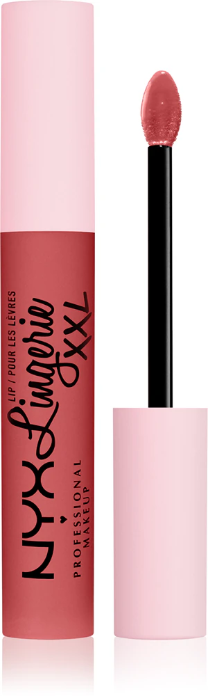 NYX Professional Makeup Lip Lingerie XXL liquid lipstick with a matte finish Farbton 03 - Xxpose me 4 ml
