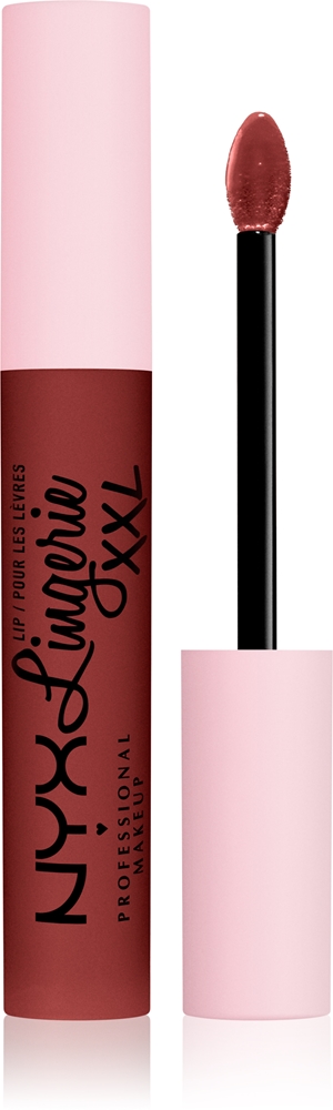 NYX Professional Makeup Lip Lingerie XXL liquid lipstick with a matte finish Farbton 08 - Straps off 4 ml