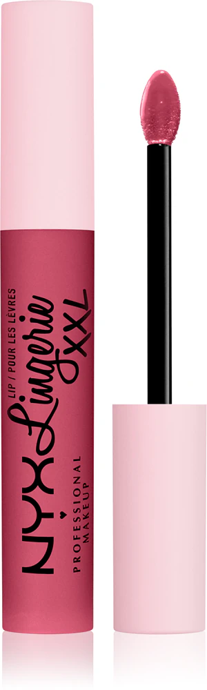 NYX Professional Makeup Lip Lingerie XXL liquid lipstick with a matte finish Farbton 15 - Pushd up 4 ml