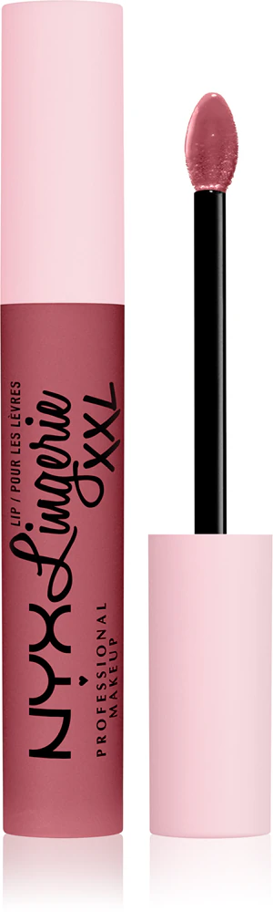 NYX Professional Makeup Lip Lingerie XXL liquid lipstick with a matte finish Farbton 04 - Flaunt It 4 ml