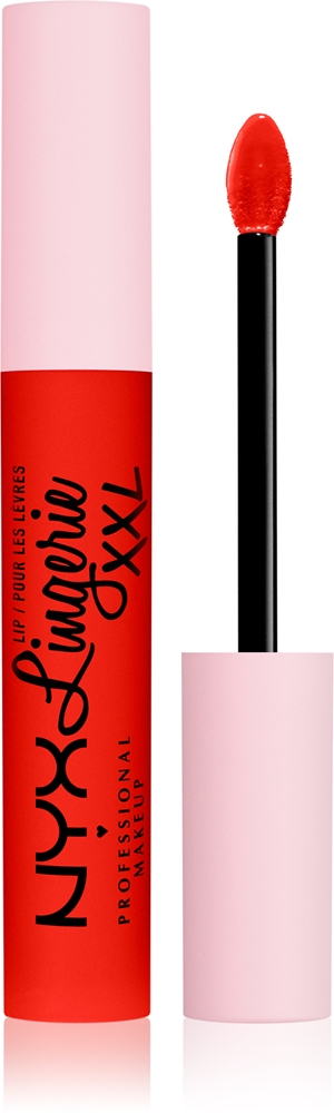 NYX Professional Makeup Lip Lingerie XXL liquid lipstick with a matte finish Farbton 27 - On Fuego 4 ml