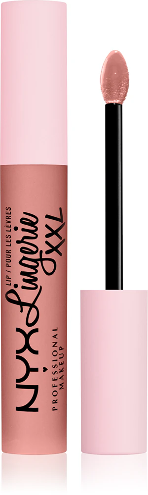 NYX Professional Makeup Lip Lingerie XXL liquid lipstick with a matte finish Farbton 01 - Undressd 4 ml
