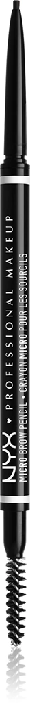 NYX Professional Makeup Micro Brow Pencil eyebrow pencil Farbton 08 Black 0,09 g