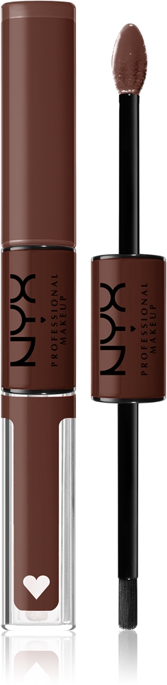 NYX Professional Makeup Shine Loud High Shine Lip Color liquid lipstick with high shine Farbton 19 - Never Basic 6,5 ml