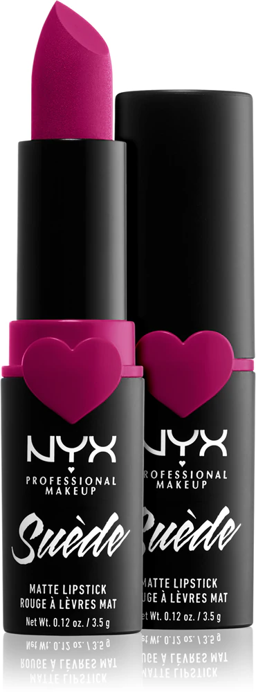 NYX Professional Makeup Suede Matte Lipstick Mattifying lipstick Farbton 12 Clinger 3,5 g