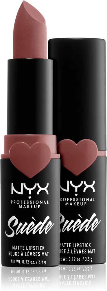 NYX Professional Makeup Suede Matte Lipstick Mattifying lipstick Farbton 05 Brunch Me 3,5 g