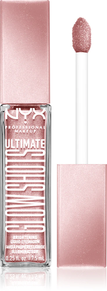 NYX Professional Makeup Ultimate Glow Shots Liquid Eyeshadow with Glitter Farbton  04 Grapefruit 7,5 ml