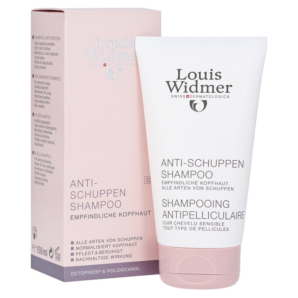louis Widmer Anti-Dandruff Shampoo unparf., 150 ml