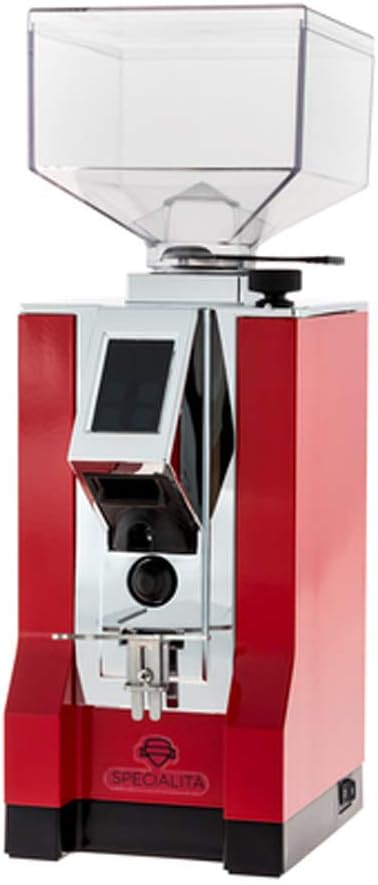 Eureka CD-Mignon Specialita Red Ferrari Rouge Electronic Coffee Grinder Stainless Steel 1 Litre Red