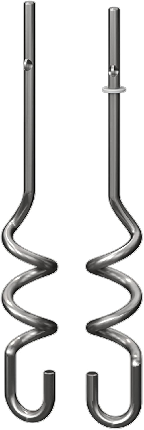Ninja XSKDOUGHHK Foodi Dough Hook for Power Mixer System (CI100 Series), Stainless Steel