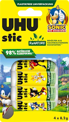 Uhu Klebestift Set 4tlg, 63 g