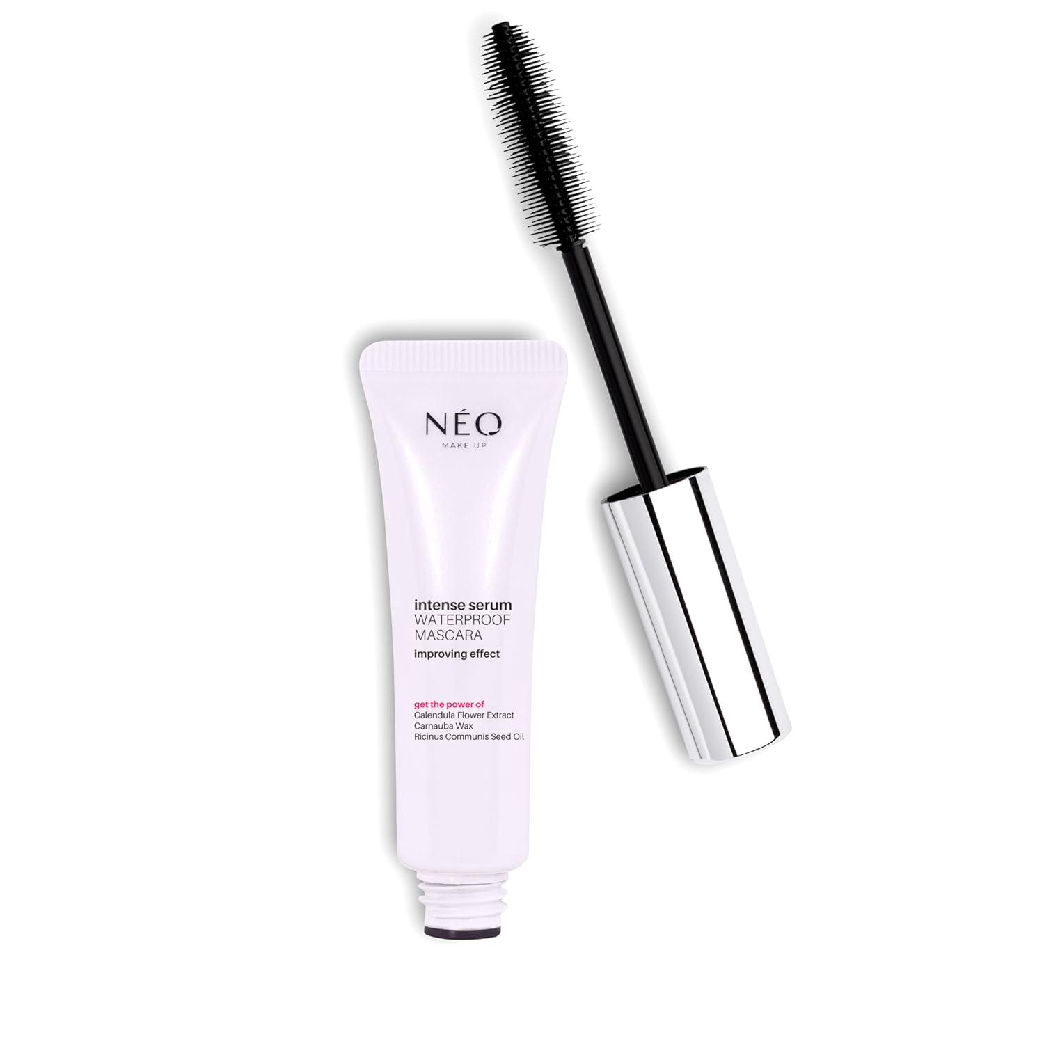 NEO MAKE UP WATERPROOF MASCARA 9 ml - Black - Conditioning Mascara - Eyelashes - Waterproof Black Mascara - Eyelashes - Beauty - Makeup - Cosmetics - Eyelashes - Eye Makeup - Eyelash Care
