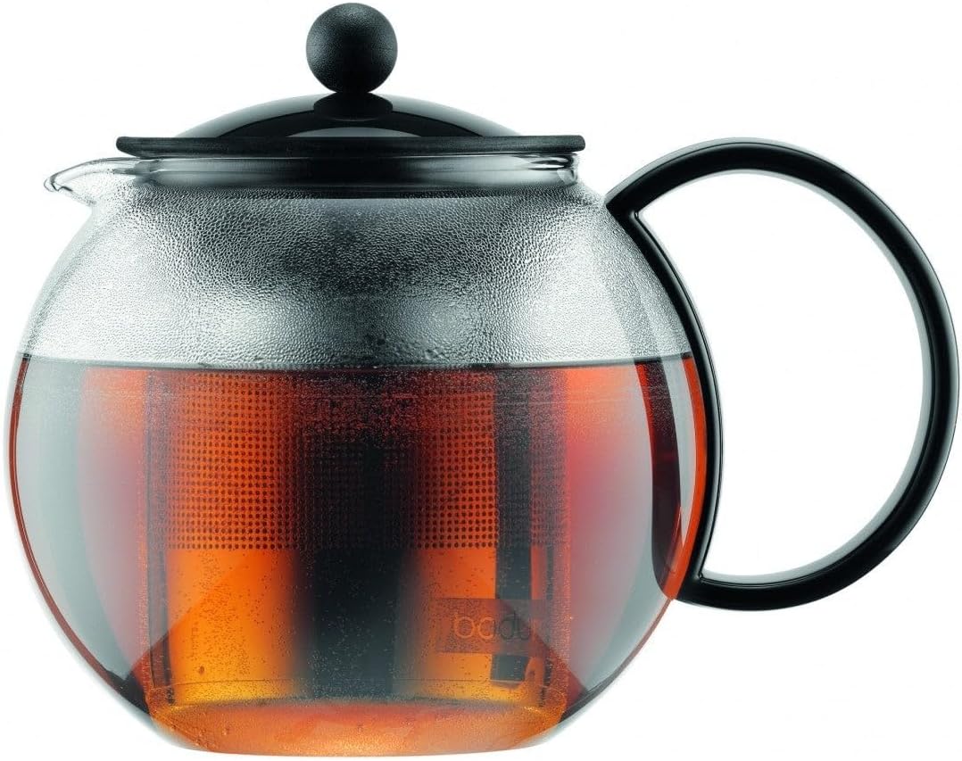 Bodum Assam Tea Maker (French Press System, Permanent Stainless Steel Filter)