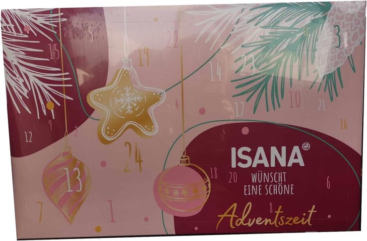 Isana Advent Calendar, 24 Beautiful Moments, Cosmetics Beauty + Care
