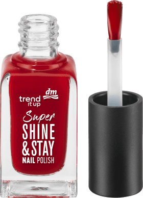 trend !t up Nail Polish Super Shine & Stay Nail Polish red 910, 8 ml