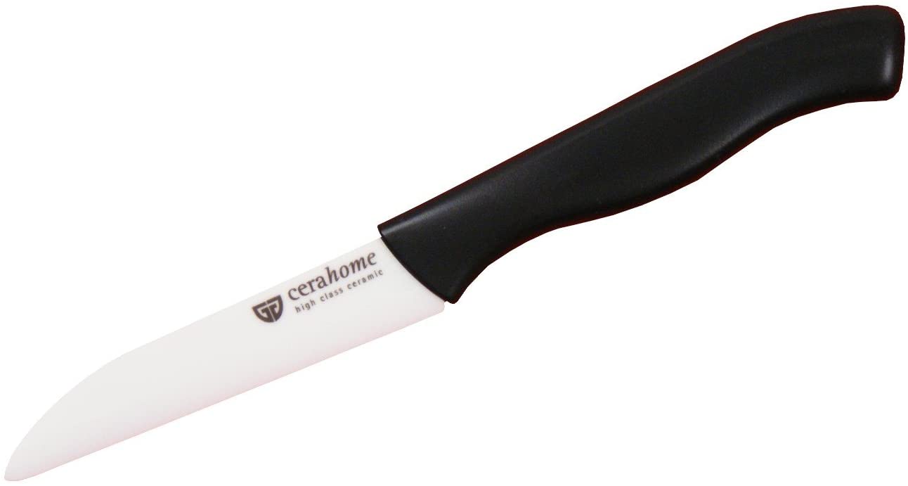 GRAWE Ceramic Kitchen Knife with 3 white ceramic blade