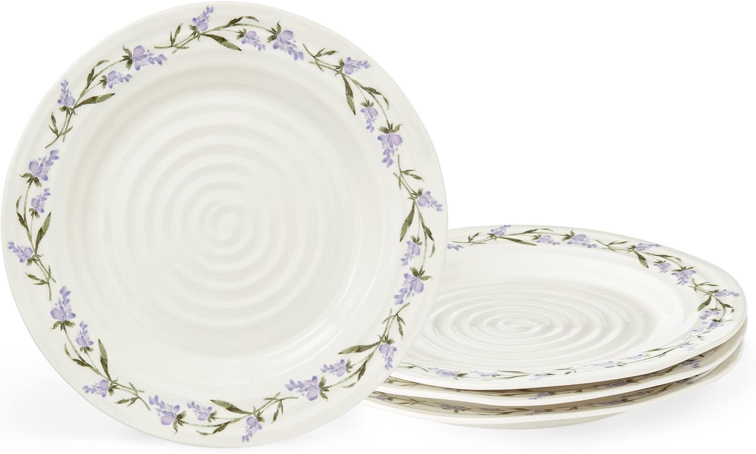 Portmeirion Sophie Conran Lavandula Dinner Plate Set, 4-28 cm