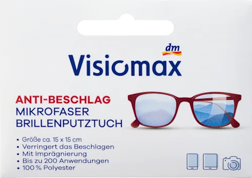 Visiomax Anti-fog microfiber magic cloth, 1 pc.