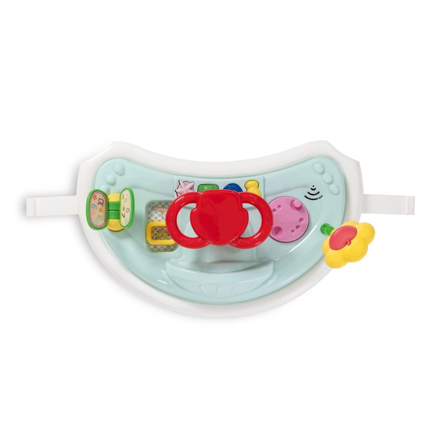 Hauck baby walker Player Disney - Walker from 6 months, walk free with play center and wheels, height adjustable, blue (Mickey Blue II)